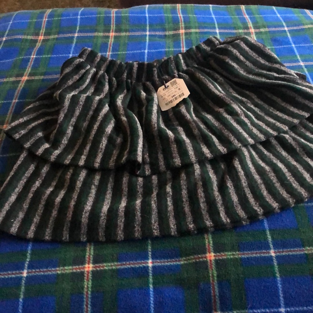 ZARA GIRLS striped skirt